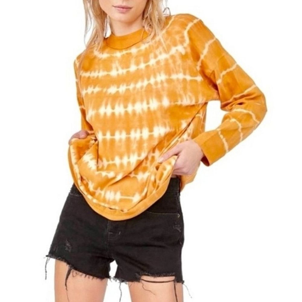 We The Free Be Free Tie Dye Long‎ Sleeve Shirt